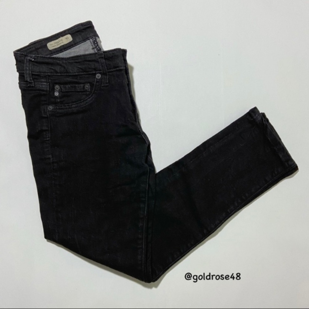 AG Adriano Goldschmied the Jegging Super Skinny fit black jeans